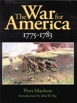 cover image of The War for America, 1775-1783